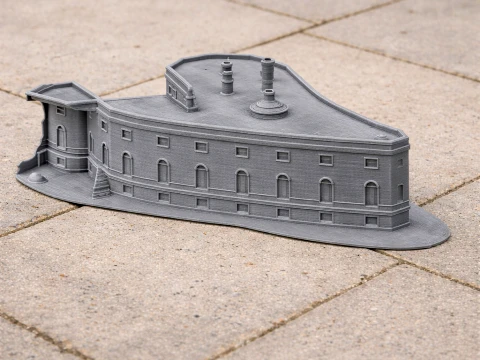 Gilling Castle 3D Model