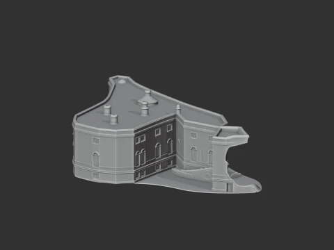 Gilling Castle 3D Model