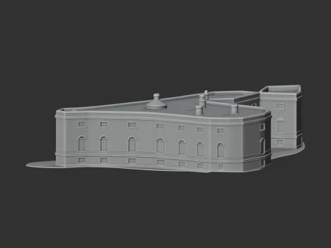 Gilling Castle 3D Model