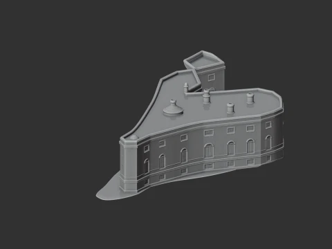 Gilling Castle 3D Model