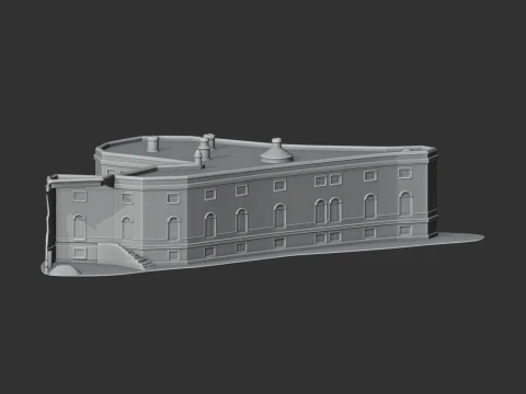 Gilling Castle 3D Model
