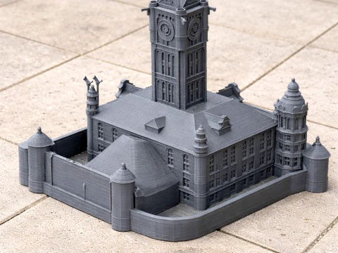 Gothic architecture in modern Poland 3D Model
