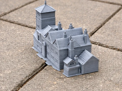 Groby Castle 3D Model