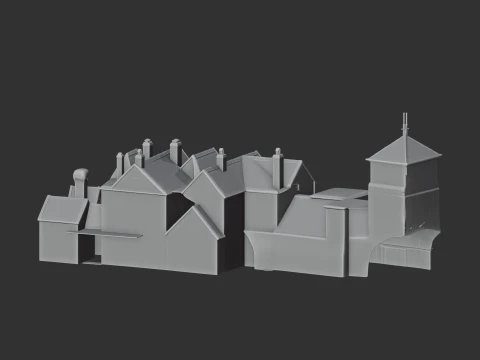 Groby Castle 3D Model