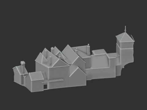 Groby Castle 3D Model