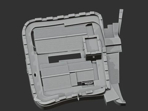 Hadrians Wall 3D Model