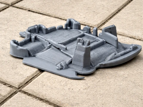 Helmsley Castle 3D Model