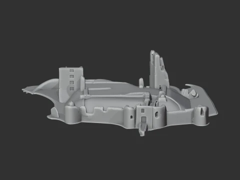 Helmsley Castle 3D Model