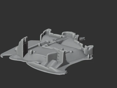 Helmsley Castle 3D Model