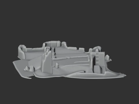 Helmsley Castle 3D Model