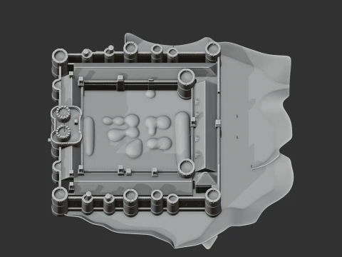 Herstmonceux Castle 3D Model