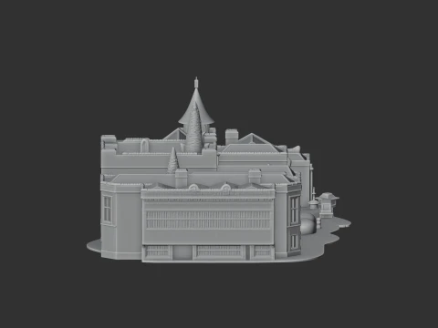 Holmrook 3D Model