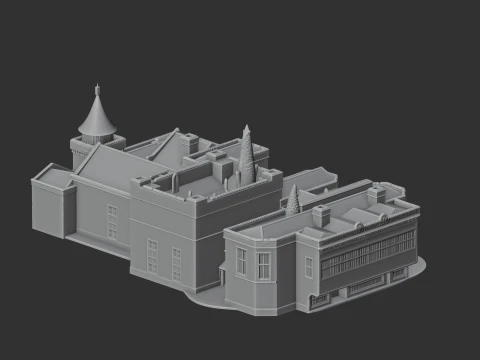 Holmrook 3D Model