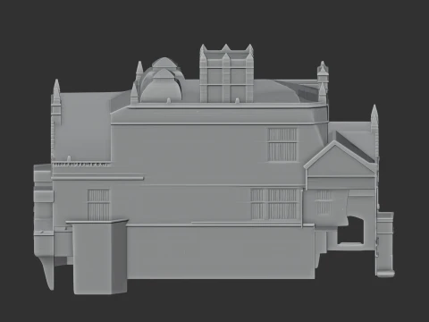 Kingerby Castle 3D Model