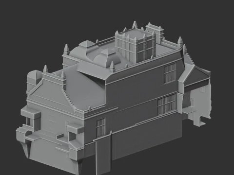 Kingerby Castle 3D Model