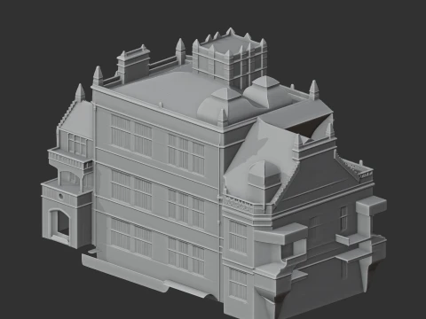 Kingerby Castle 3D Model