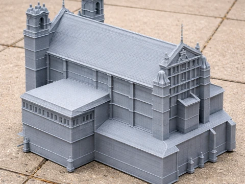 Isabelline architectural style Modelo 3D