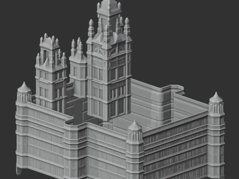 Jacobethan 3D Model