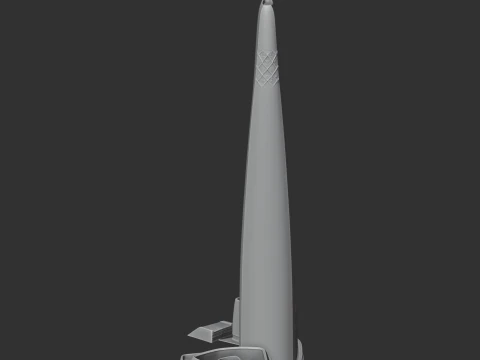 Lotte World Tower 3D Model
