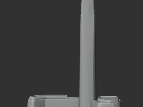 Lotte World Tower 3D Model