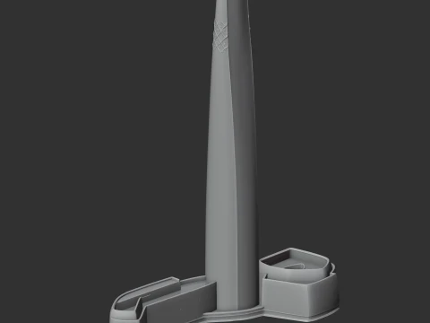 Lotte World Tower 3D Model