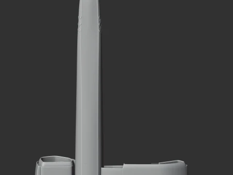 Lotte World Tower 3D Model