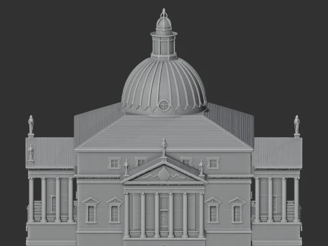 Mereworth Castle 3D Model