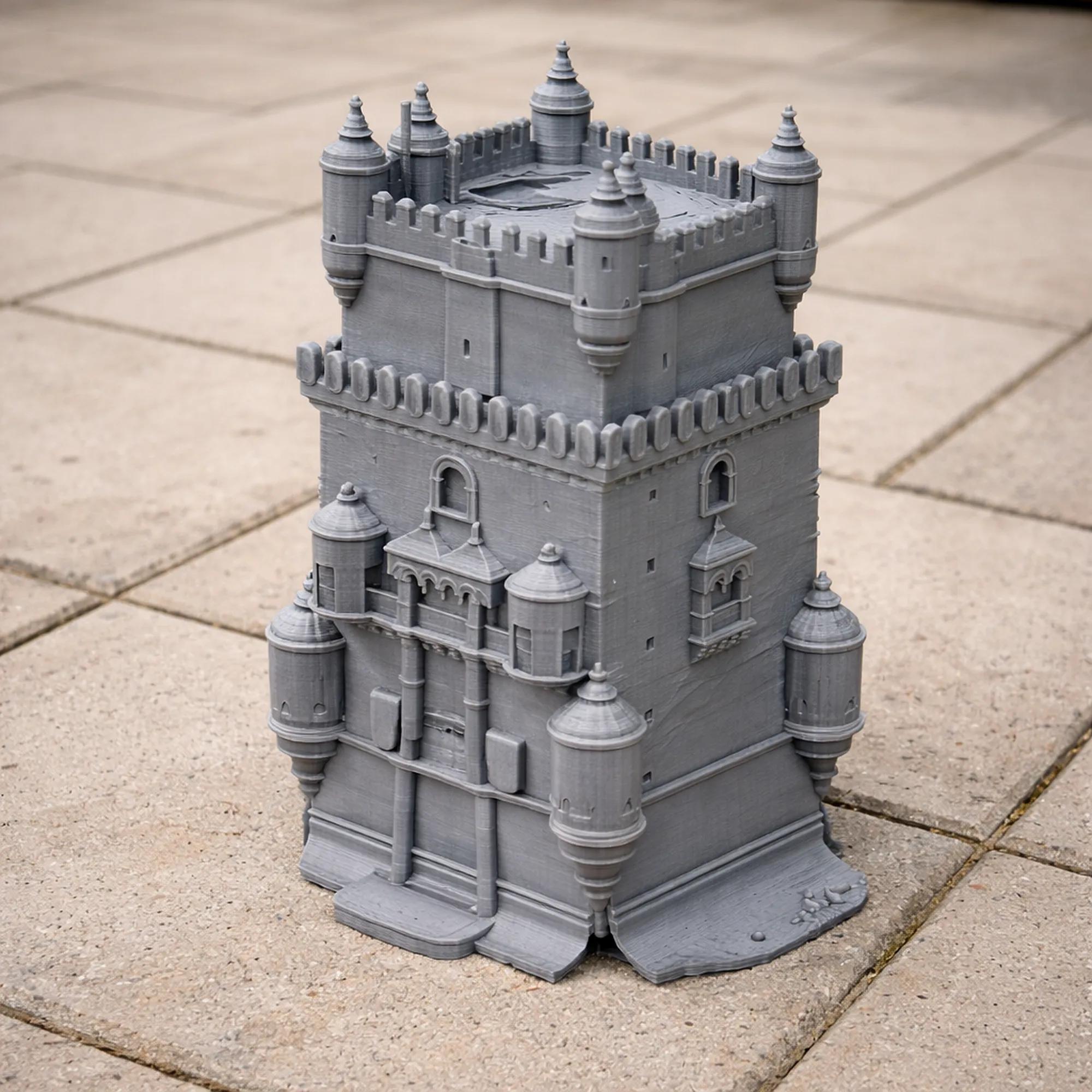 Manueline 3D Model .c4d .max .obj .3ds .fbx .stl .blend 