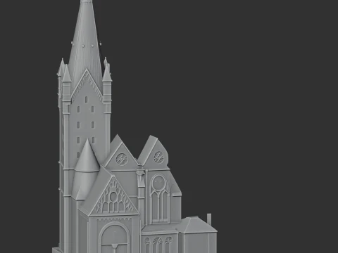 Paderborn Cathedral 3D Model