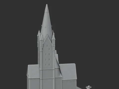 Paderborn Cathedral 3D Model