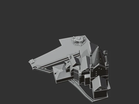 Paderborn Cathedral 3D Model
