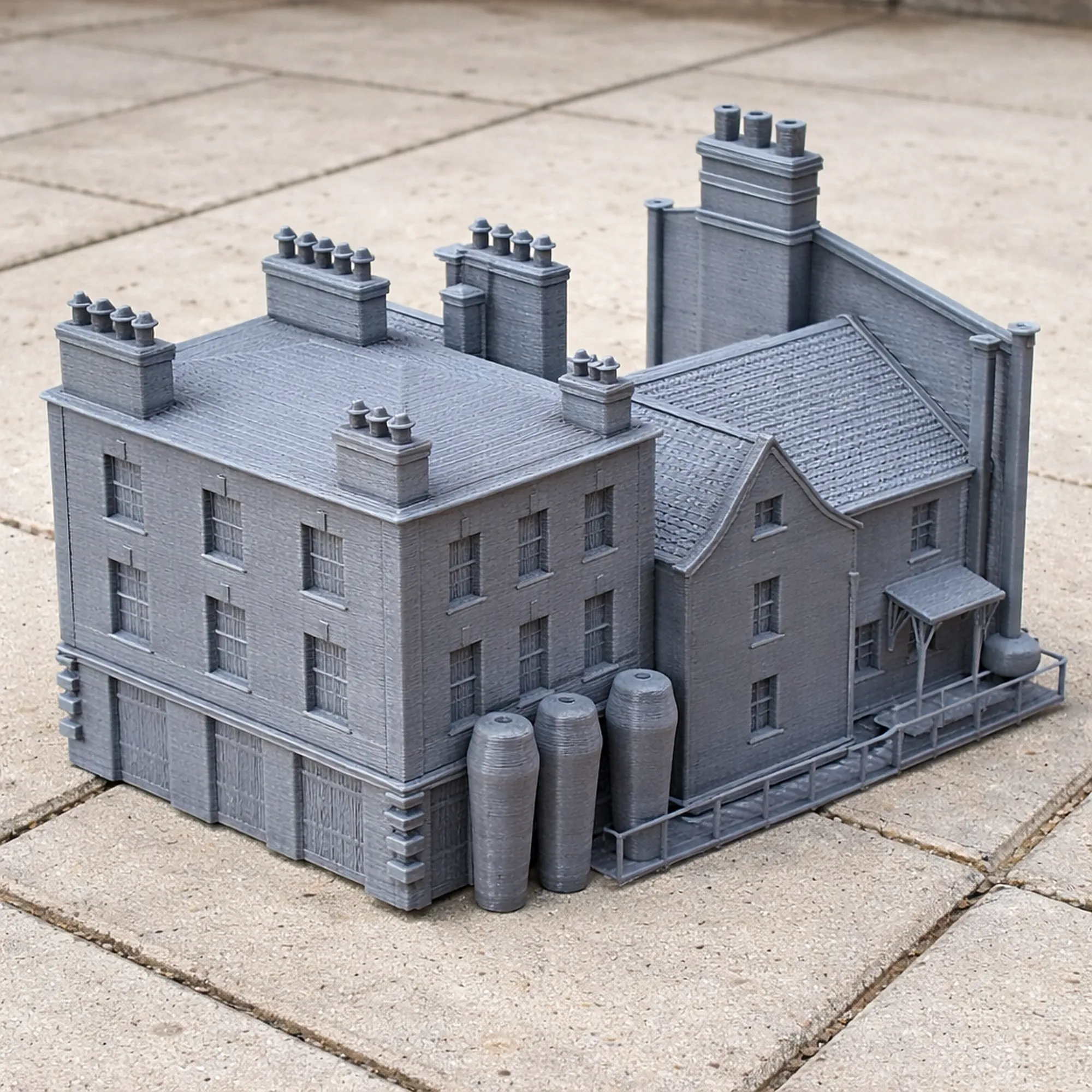 Newnham on Severn 3D Model .c4d .max .obj .3ds .fbx .stl .blend 