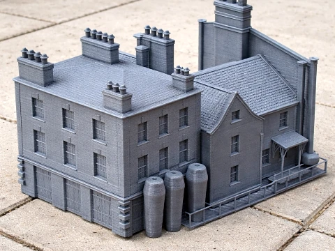 Newnham on Severn 3D Model