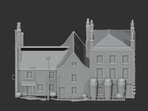 Newnham on Severn 3D Model