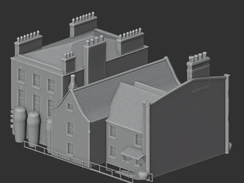 Newnham on Severn 3D Model