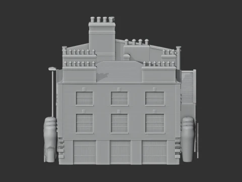 Newnham on Severn 3D Model