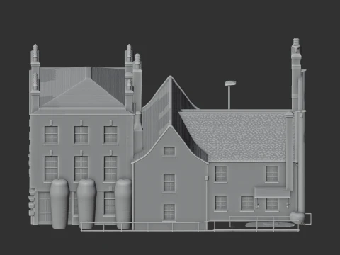 Newnham on Severn 3D Model