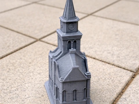 Protestant Church in the Netherlands 3D Model