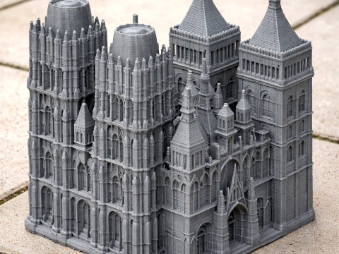 Rouen Cathedral 3D Model