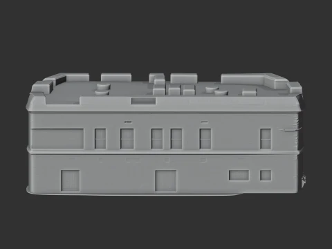 Portland Castle 3D Model
