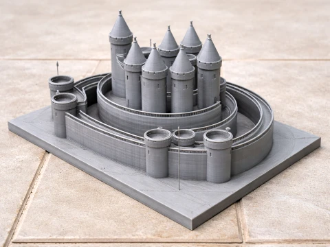 Queenborough Castle 3Dモデル