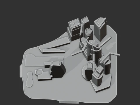 Signature Tower Bangkok 3D Model
