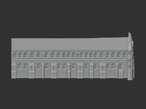 St Albans Cathedral 3D Model