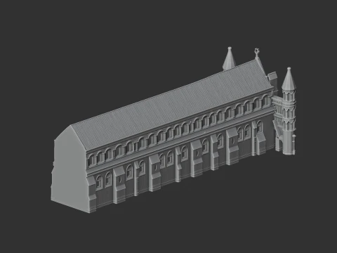 St Albans Cathedral 3D Model