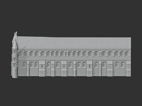 St Albans Cathedral 3D Model