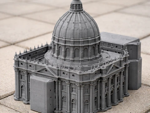 St Peters Basilica 3D Model