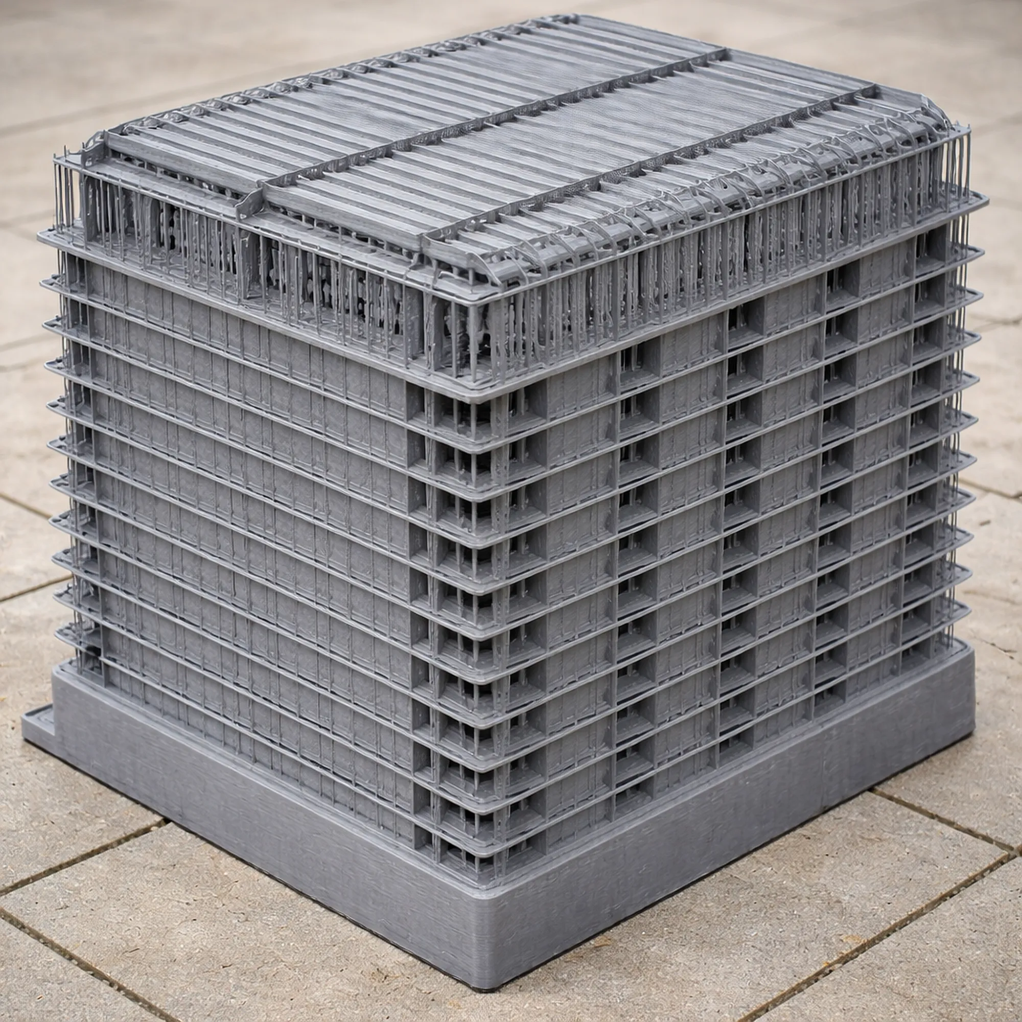 Torre Rise 3D Model .c4d .max .obj .3ds .fbx .stl .blend 