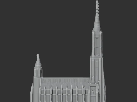 Ulm Minster 3D Model