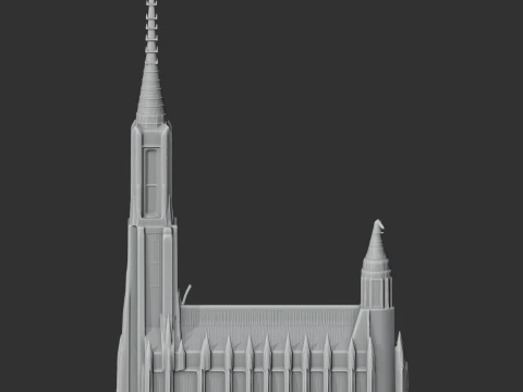 Ulm Minster 3D Model