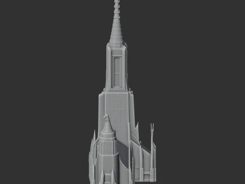 Ulm Minster 3D Model